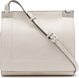 Женская сумка-органайзер Calvin Klein Palm с клапаном, Cherub White/Multi Logo b0c4g69sxc | cherub white/multi logo