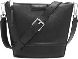 Сумка-кроссбоди Calvin Klein Ash North/South, Black/Silver b0dyyg7hcm | black/silver
