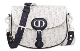 Сумка кросс-боди Bobby Cow Leather через плечо женская белая Christian Dior, Set (Bag+Dust Bag) m9319iddw-m933