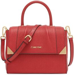 Женская сумка через плечо Calvin Klein Fern с ручкой сверху, Poppy b091c7nfbh | poppy