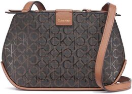 Сумка-кроссбоди Calvin Klein Audrey с тремя отделениями, Brown/Khaki/Caramel b0ftk9k8cw | brown/khaki/caramel