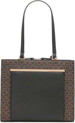 Сумка-органайзер Calvin Klein Astrid с тремя отделениями, Brown/Khaki/Black Logo b0bnly8ll8 | brown/khaki/black logo