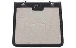 Armani Exchange Женская сумка AE PU бежевая и черная, Beige & Black 949130-4r745-35921 | beige & black