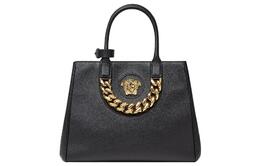 Fansizhe La Medusa сумка-шоппер из зерненой телячьей кожи, сумка через плечо, поясная сумка, женская сумка, средний размер, black Versace, Set (Bag+Dust Bag) 1004245-dvit2t-1b00v