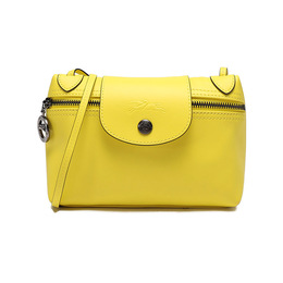 Сумка через плечо Le Pliage Xtra Cow Leather, кросс-боди Regular женская yellow Longchamp, Set (Bag+Dust Bag) 10188987174