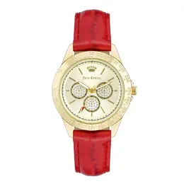Juicy Couture Multicolor Plastic Dress Watch jcjc1220gprdac