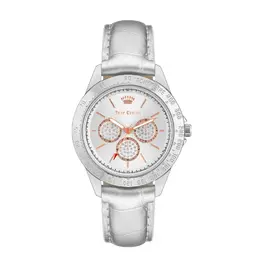 Juicy Couture Silver Plastic Dress Watch jcjc1221svsiac