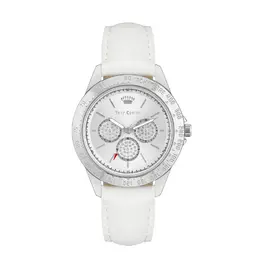 Juicy Couture White Plastic Dress Watch jcjc1221svwtac