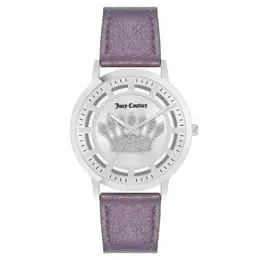 Juicy Couture Purple Plastic Dress Watch jcjc1345svlvac
