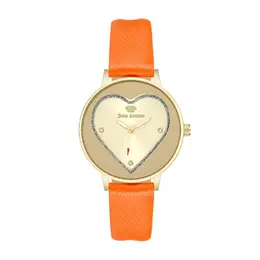 Juicy Couture Orange Plastic Dress Watch jcjc1234gporac