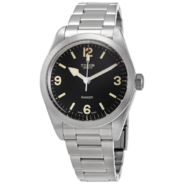 Pre-owned Tudor Ranger Automatic Black Dial Mens Watch m79950-0001