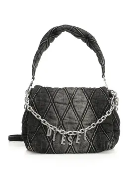 Diesel-Charm-D Shoulder Bags Nero-Donna 53169112219988