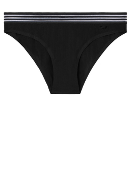 EMPORIO ARMANI Underwear: Чёрные трусы 