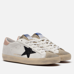 Golden Goose: Белые кроссовки  Super Star