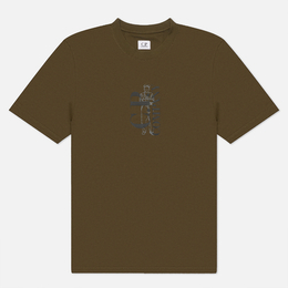 C.P. Company: Хлопковая футболка 