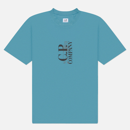 C.P. Company: Голубая футболка 