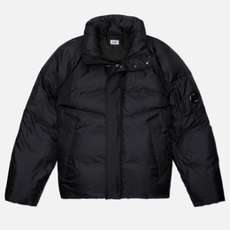 C.P. Company: Пуховик  Lens с капюшоном