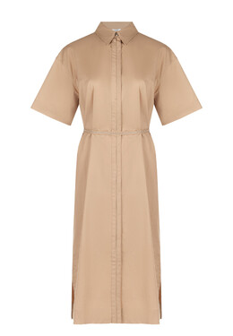 Peserico: Бежевое платье 