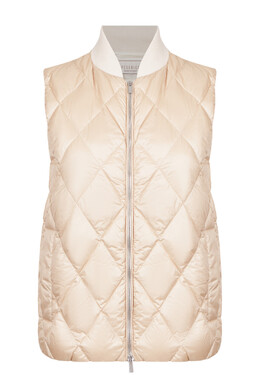 Peserico: Бежевый жилет 