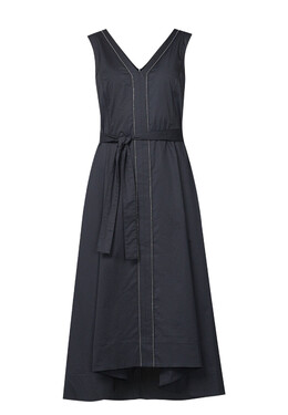 Peserico: Синее платье 