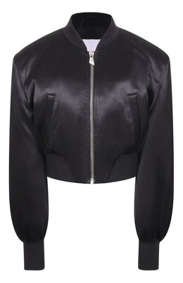 The Attico: Атласная куртка 