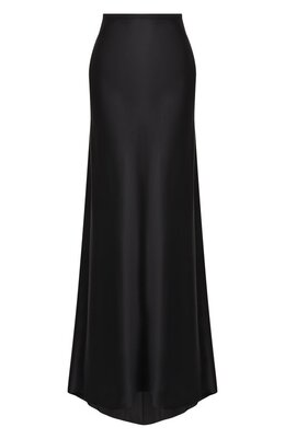 Saint Laurent: Атласная юбка 