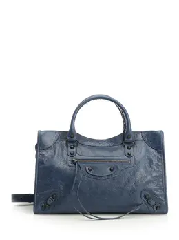 Balenciaga-Le City Shoulder Bags Blu-Donna 53174709289300