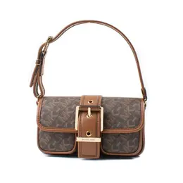 Michael Kors Brown Canvas Shoulder Bag mk32f4gbau0bbrnluggageac