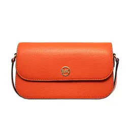 Michael Kors Orange Leather Crossbody Bag mk35f4gtvc1lredclayac