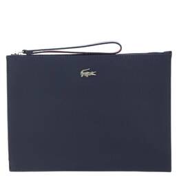 Lacoste Anna Pique Canvas Zip Clutch nf2791aa-mo-b50