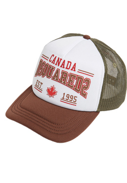 DSQUARED2: Зелёная кепка 