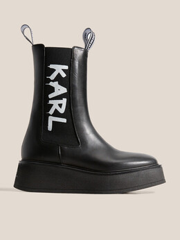 Karl Lagerfeld: Чёрные ботинки 