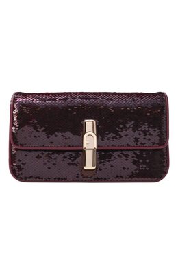 Furla: Бордовая сумка 