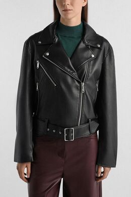 Calvin Klein Jeans: Кожаная куртка 