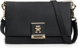 Кожаная сумка Tommy Hilfiger с ремешком через плечо, Black b0fv2nlkt3 | black