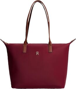 Большая сумка-тоут Tommy Hilfiger Popette на молнии, Deep Rouge b0ftgcq6cw | deep rouge