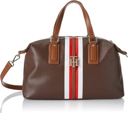 Женская сумка-сэтчел Tommy Hilfiger Jaden, Chestnut b0c8555ccm | chestnut