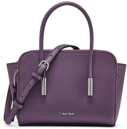 Женская сумка через плечо с тремя отделениями Calvin Klein Junie, Winter Plum b0ft4rdhsw | winter plum