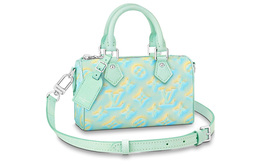 Скоростная коровья кожаная подушечная сумка, женская миниатюрная зеленая сумка через плечо кроссбоди Louis Vuitton m81625