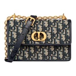 Christian Dior Сумка через плечо Miss Caro Cotton мини женская blue s5169utzq-m928