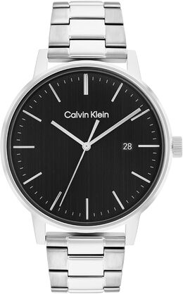 Часы Calvin Klein Unisex Quartz: элегантная простота, Silver/Black 43 b0ch71m32d | silver/black 43