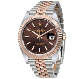 Rolex Datejust 126331CHSJ Chocolate Dial Steel Jubilee Mens Watch