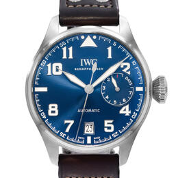 Pre-owned IWC Pilot Le Petit Prince Blue Dial Mens Watch iw500908