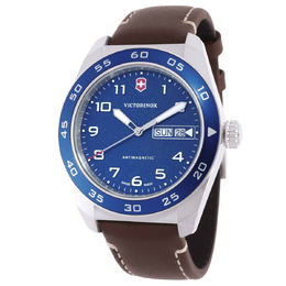 Victorinox Swiss Army Mens Quartz Watch 242040 Blue Dial