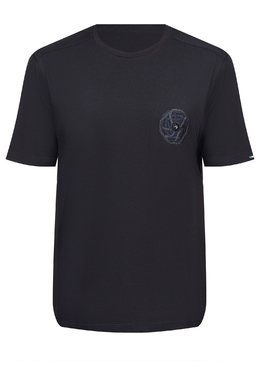 STEFANO RICCI: Чёрная футболка 