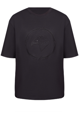 STEFANO RICCI: Чёрная футболка 