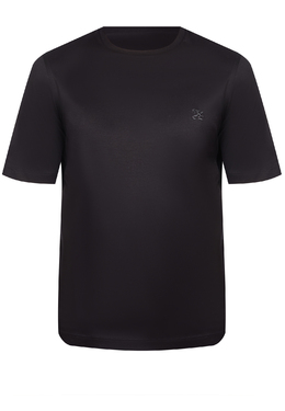 ZILLI: Чёрная футболка 