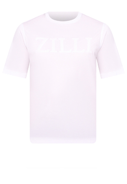 ZILLI: Белая футболка 