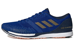 Кроссовки Adizero мужские с низким верхом, синие/золотые/белые Adidas g28890