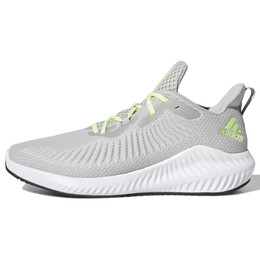 Кроссовки AlphaBounce мужские с низким верхом светло-серые/зеленые Adidas eg1450